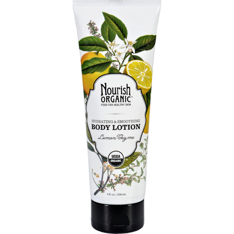Nourish Body Lotion - Organic - Lemon Thyme - 8 Fl Oz