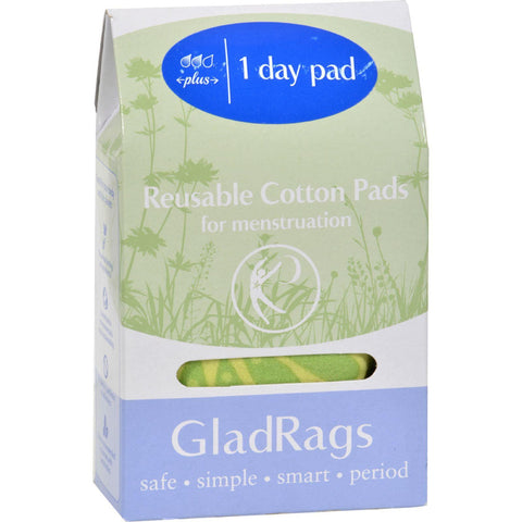 Gladrags Day Pad - Plus - Cotton - Color - 1 Count