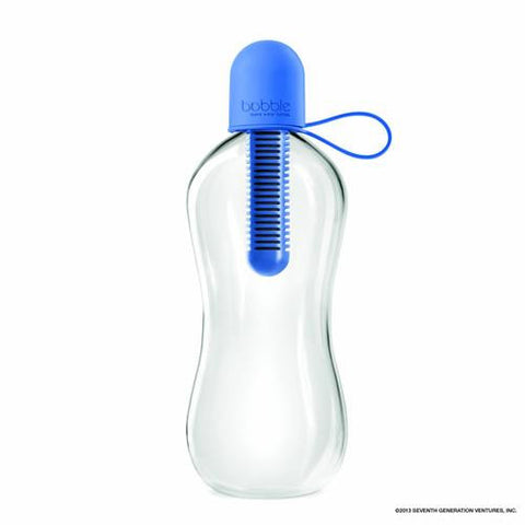 Bobble Water Bottle - With Carry Tether Cap - Medium - Periwinkle - 18.5 Oz