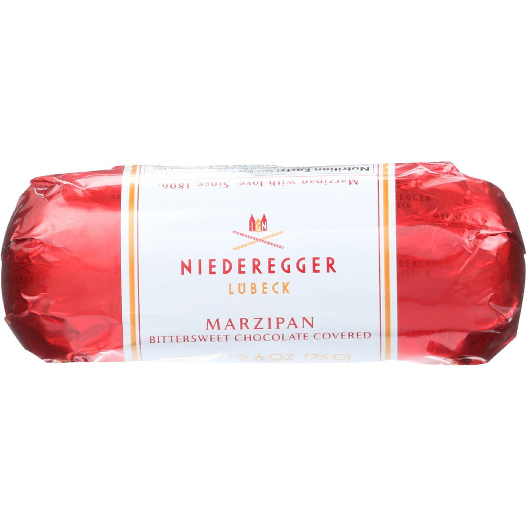 Niederegger Marzipan Loaf - Chocolate Covered - 2.6 Oz - Case Of 20