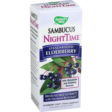 Nature's Way Sambucus - Nighttime - 4 Oz