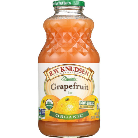 R.w. Knudsen Juice - Organic - Grapefruit - 32 Oz - Case Of 12