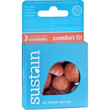 Sustain Condoms Comfort Fit - 3 Pack