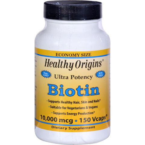 Healthy Origins Biotin - 10,000 Mcg - 150 Vcaps