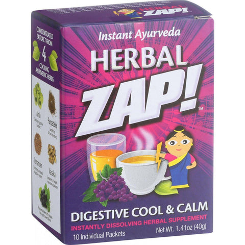 Herbal Zap Digestive Cool And Calm - 10 Packets