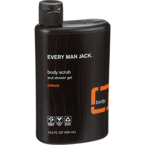 Every Man Jack Body Wash - Citrus Scrub - 13.5 Oz