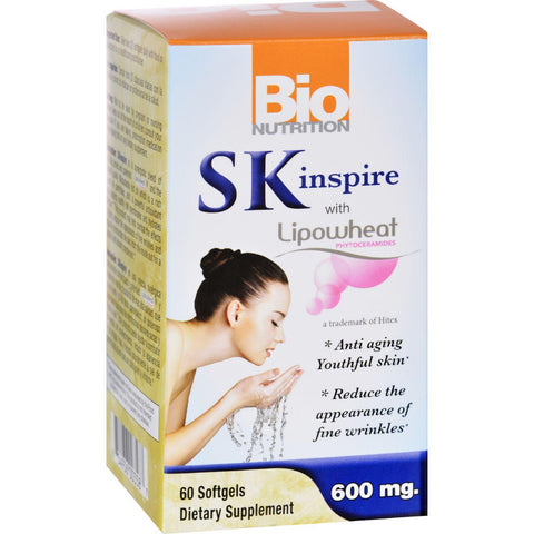 Bio Nutrition Skinspire W-lipowheat - 60 Softgels