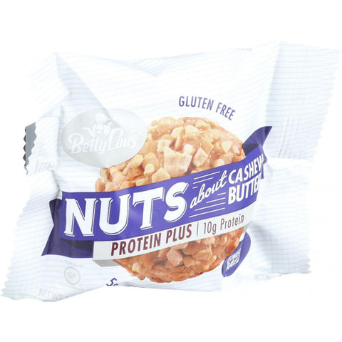 Betty Lou's Protein Plus Energy Nut Butter Balls - Cashew Butter - 1.7 Oz - Case Of 12