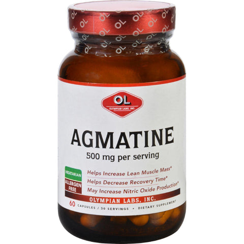 Olympian Labs Agmatine - 500 Mg - 60 Capsules