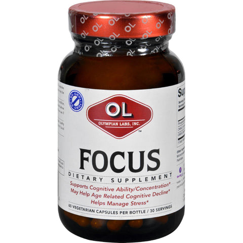 Olympian Labs Focus - 60 Vegetarian Capsules