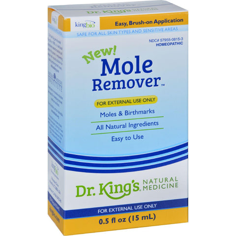 King Bio Homeopathic Mole Remover - .5 Oz