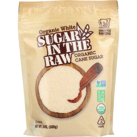 Sugar In The Raw Sugar - Organic - White - 24 Oz - Case Of 8
