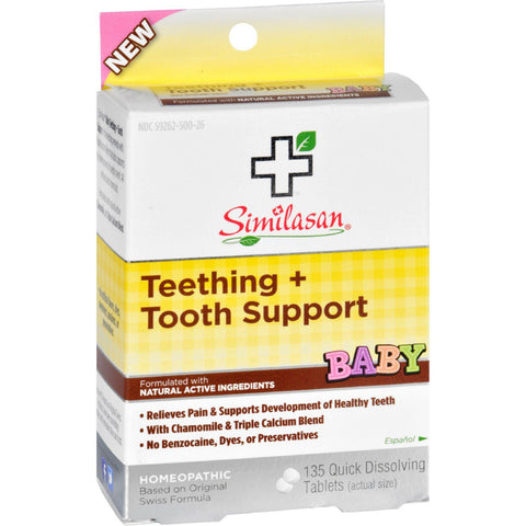 Similasan Baby Teething And Tooth Support - 135 Tablets