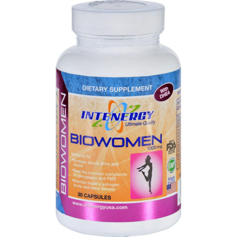 Intenergy Biowomen - With Dhea - 30 Capsules