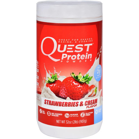 Quest Protein Powder - Strawberries And Cream - 2 Lb