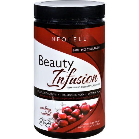 Neocell Laboratories Collagen Drink Mix - Beauty Infusion - Cranberry Splash - 11.64 Oz