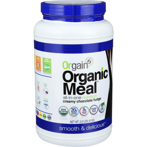 Orgain Organic Meal Powder - Creamy Chocolate Fudge - 2.01 Lb