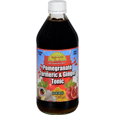 Dynamic Health Tonic - Pomegranate Turmeric And Ginger - 16 Oz