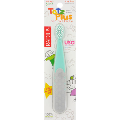 Radius Toothbrush - Totz Plus - Silky Soft - Kids - 6 Count