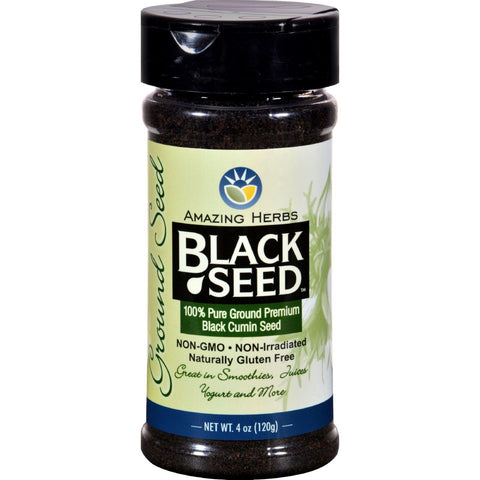 Black Seed Black Cumin Seed - Ground - 4 Oz