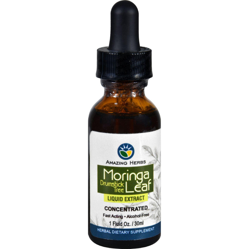 Black Seed Liquid Extract - Moringa Leaf - 1 Oz