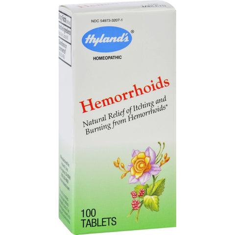 Hylands Homeopathic Hemorrhoid Tablets - 100 Tablets