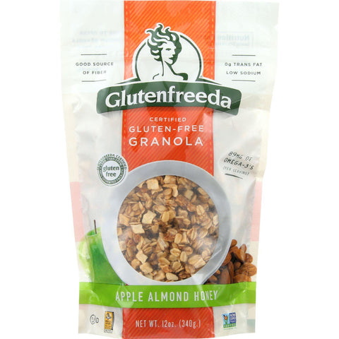 Glutenfreeda Granola - Apple Almond Honey - Gluten Free - 12 Oz - Case Of 6