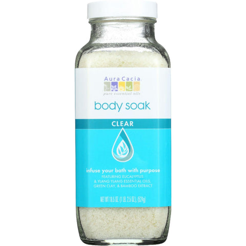 Aura Cacia Body Soak - Clear - 18.5 Oz - 1 Each