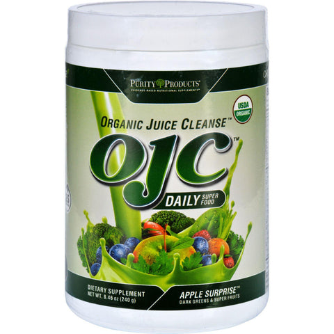 Ojc-purity Products Organic Juice Cleanse - Certified Organic - Daily Super Food - Apple Surprise - 8.47 Oz