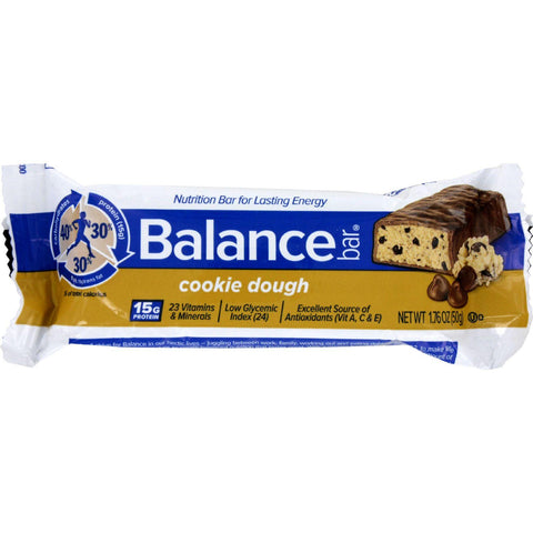 Balance Bar - Cookie Dough - 1.76 Oz - Case Of 6
