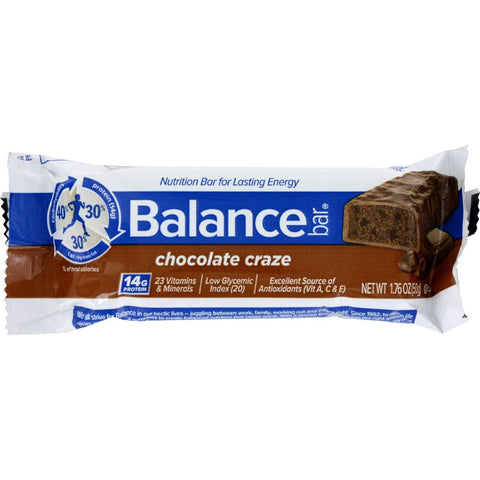 Balance Bar - Chocolate Craze - 1.76 Oz - Case Of 6