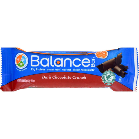 Balance Bar - Dark Chocolate Crunch - 1.58 Oz - Case Of 6