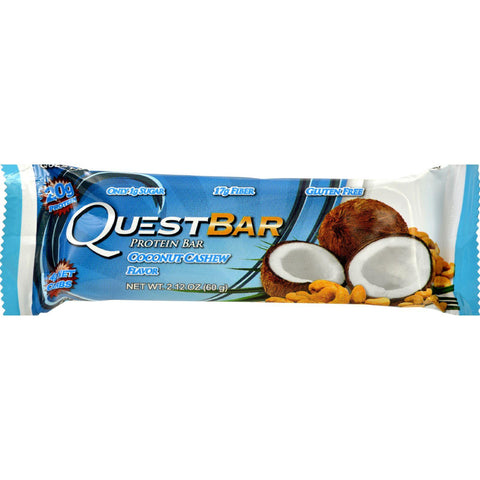 Quest Bar - Coconut Cashew - 2.12 Oz - Case Of 12