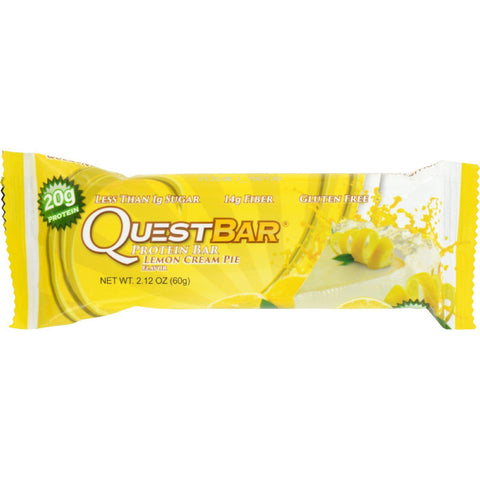 Quest Bar - Lemon Cream Pie - 2.12 Oz - Case Of 12