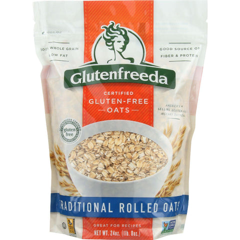 Glutenfreeda Oats - Traditional Rolled - Gluten Free - 24 Oz - Case Of 4