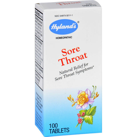 Hylands Homeopathic Sore Throat - 100 Tablets