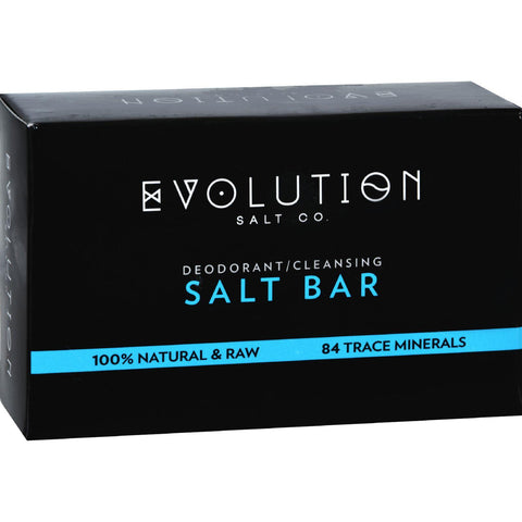 Evolution Salt Crystal Salt Bar - Deodorant Cleansing - 9 Oz
