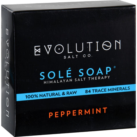 Evolution Salt Bath Soap - Sole - Peppermint - 4.5 Oz