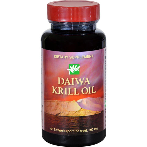Daiwa Health Development Krill Oil - 500 Mg - 60 Softgels