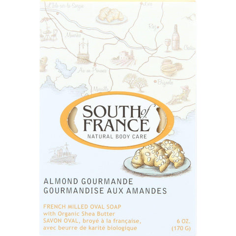South Of France Bar Soap - Almond Gourmand - 6 Oz - 1 Each