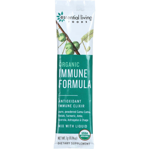 Essential Living Foods Supplement Powder - Immune Formula - .24 Oz - Case Of 15