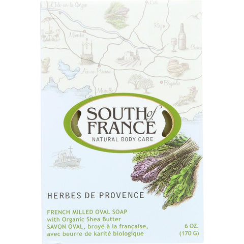 South Of France Bar Soap - Herbes De Provence - 6 Oz - 1 Each