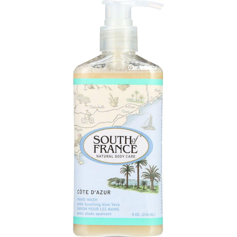 South Of France Hand Wash - Cote Dazur - 8 Oz - 1 Each