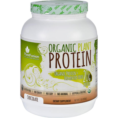 Plantfusion Plant Protein - Organic - Chocolate - 2 Lb