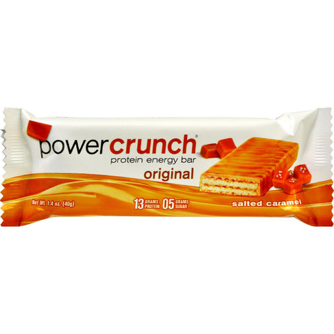 Power Crunch Bar - Original - Salted Caramel - 1.4 Oz - Case Of 12