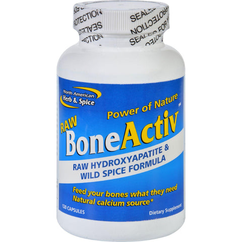 North American Herb And Spice Boneactiv - Raw - 120 Capsules
