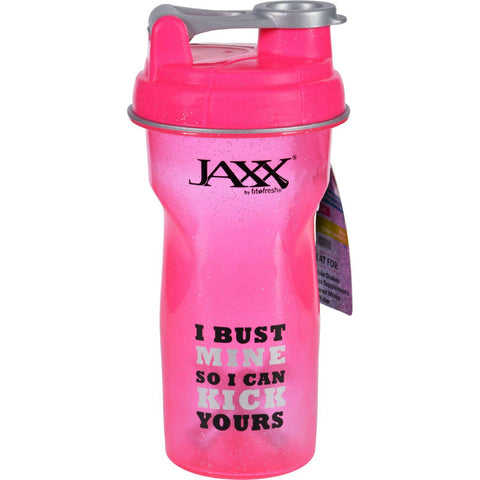 Fit And Fresh Shaker Cup - Be Inspired - Glitter Pink - 28 Oz - 1 Count
