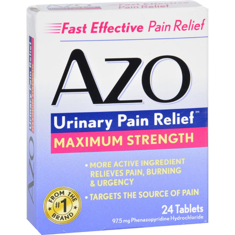 Azo Urinary Pain Relief - 24 Tablets