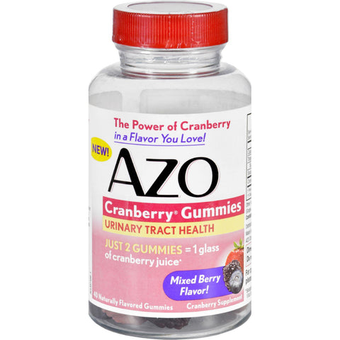 Azo Cranberry Gummies - 40 Count