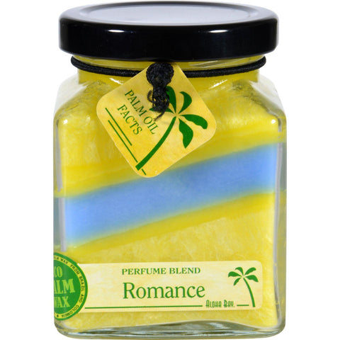 Aloha Bay Candle - Cube Jar - Perfume Blends - Romance - 6 Oz